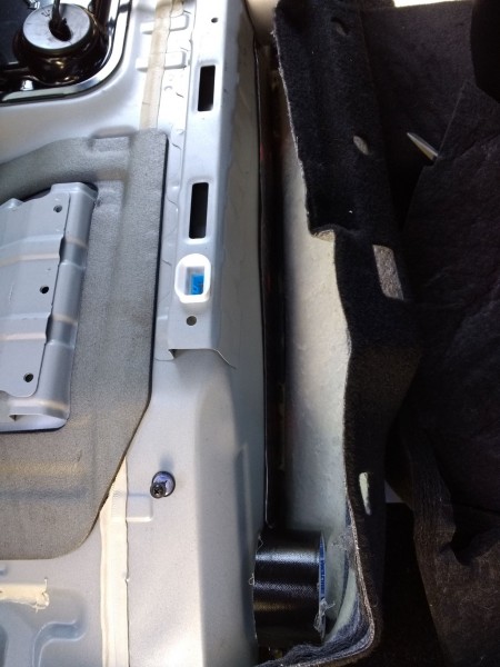 Backsätet fick lite dämpning nr jag ändå var igång